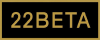 logo 22 BETA